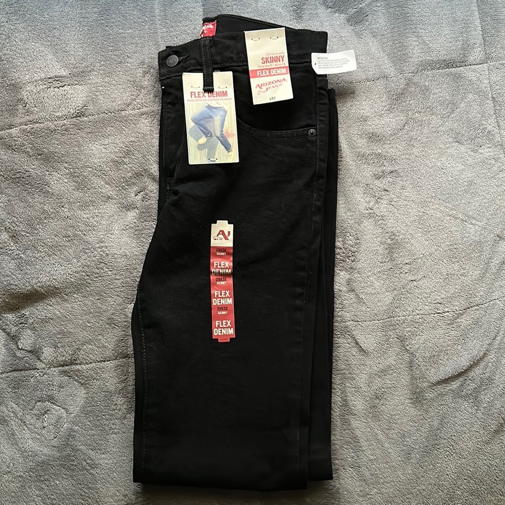 Arizona 29x32 Black Flex Denim Jeans